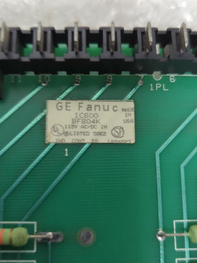 Used GE,IC600BF804K,INPUT CIRCUIT BOARD 115VAC PRE-OWNED