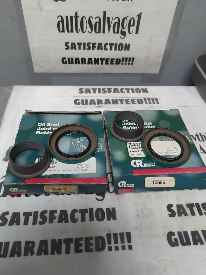 CHICAGO RAWHIDE,M15696M,OIL SEAL & SLEEVE KITS 1.562 IN X 2.629 IN LOT OF 2 NOS