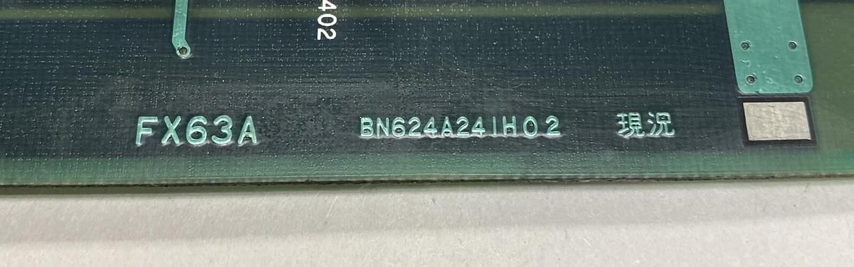 Used MITSUBISHI,BN624A241H02/FX-63A,PC BOARD