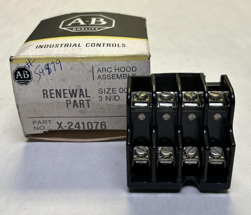 ALLEN BRADLEY,X-241076,CONTACT BLOCK NOS