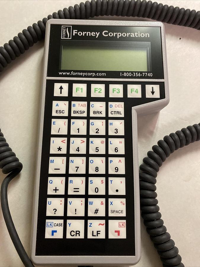 Warner Forney,99-2012-1017, Hand Held Display Controller Control