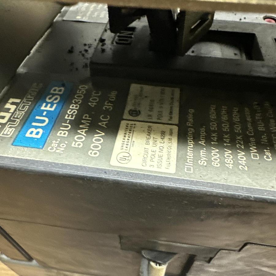 Used Fuji,BU-ESB3050,50Amp Circuit Breaker