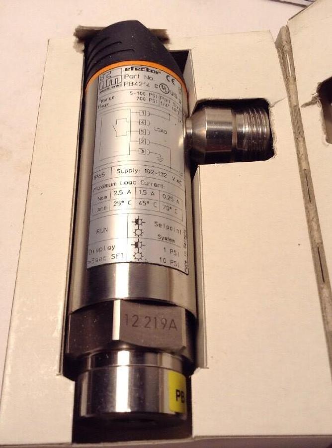 IFM Efector,PB4214,500 Pressure Sensor