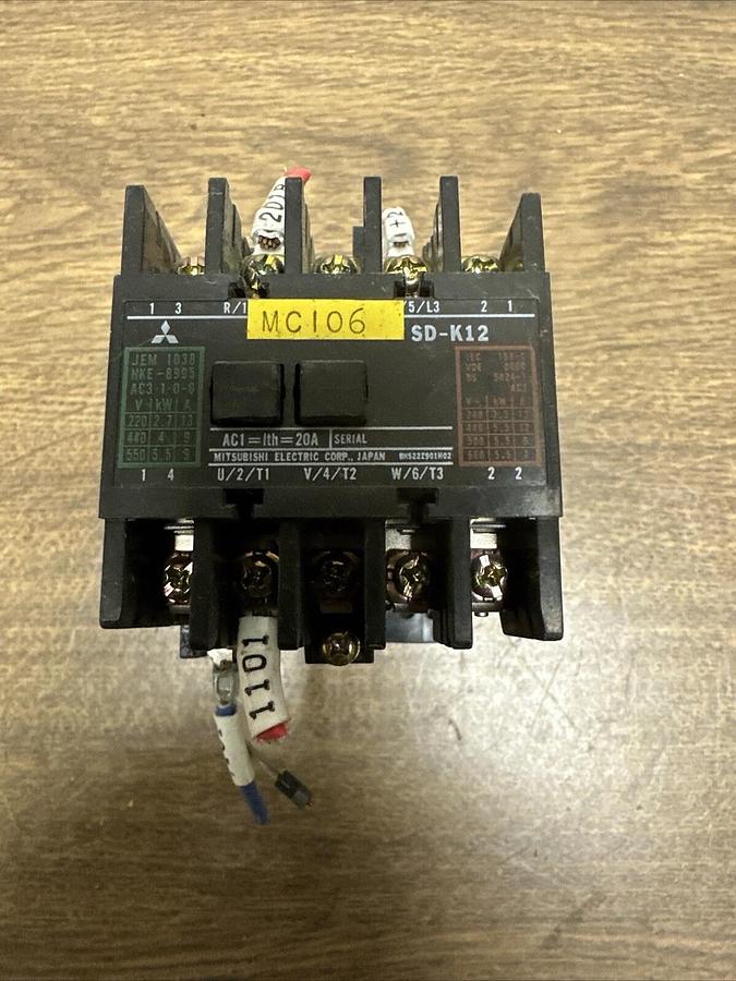 Used Mitsubishi,SD-K12,Contactor