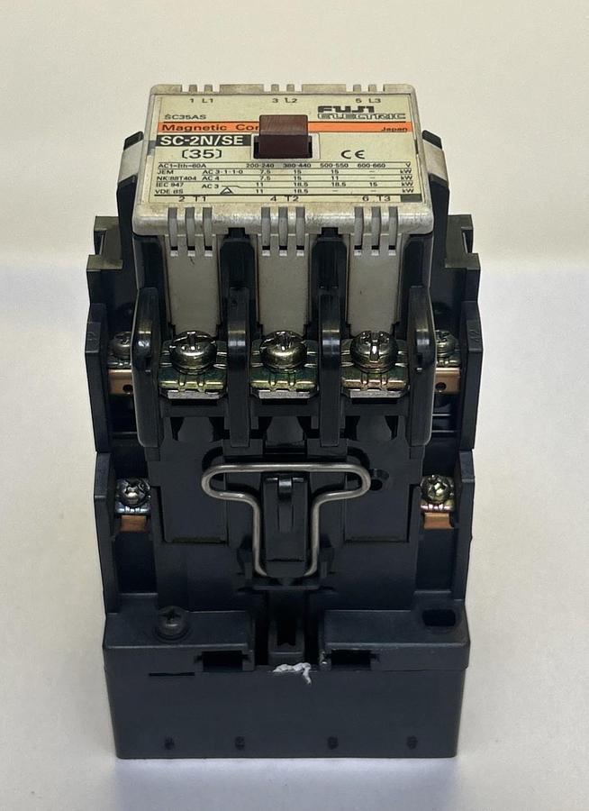 Used FUJI ELECTRIC,SC-2N/SE,MAGNETIC CONTACTOR