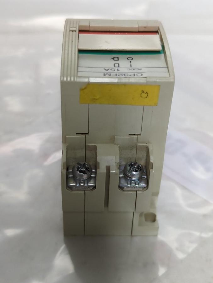 Used FUJI,CP32FM/15,CIRCUIT BREAKER 15 AMP PRE-OWNED