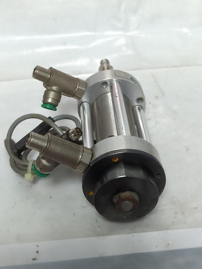 Used BIMBA,FOD-091 75MM1,PNEUMATIC AIR CYLINDER ASSEMBLY PRE-OWNED
