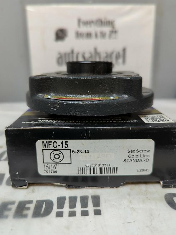 SEALMASTER,MFC-15,FLANGE MOUNT BEARING 4-BOLT 15/16 INCH BORE