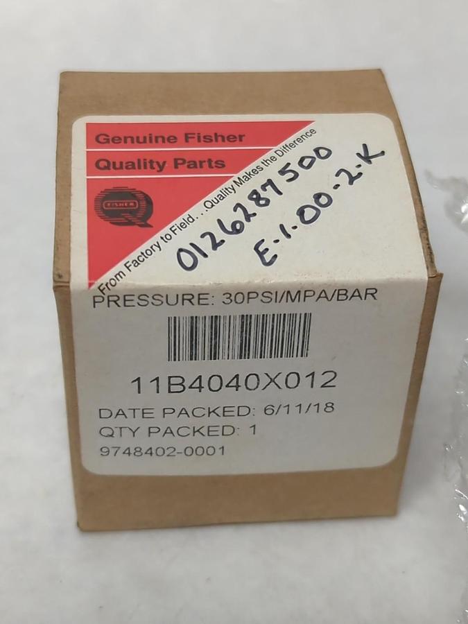 FISHER,11B4040X12,PRESSURE GAUGE 30PSI/MPA/BAR NOS