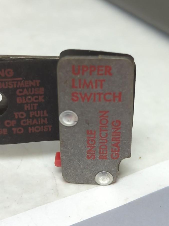 CM,27503,LIMIT SWITCH FOR HOIST NOS