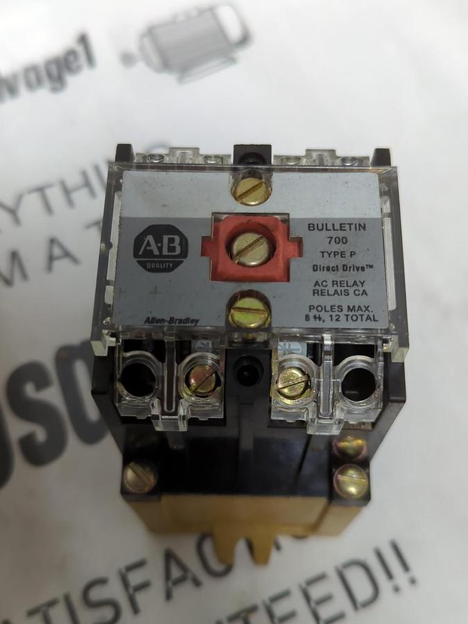 ALLEN BRADLEY,700-P020A1,YPE P SERIES D CONTROL RELAY