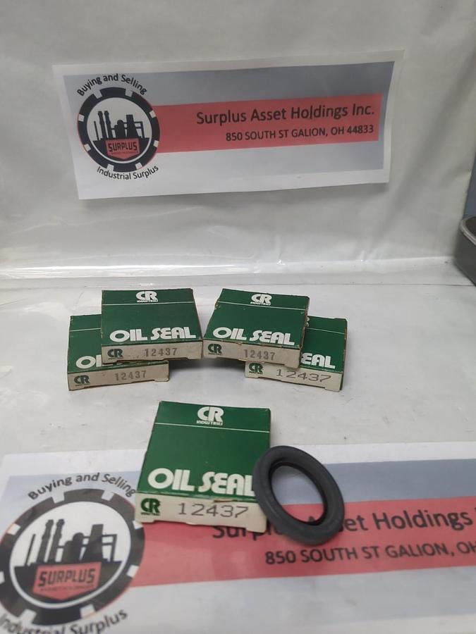 CHICAGO RAWHIDE,12437,OIL SEAL LOT OF 5 NOS