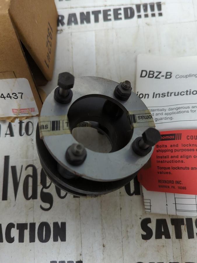 REXNORD,614437 CMA DBZ 101 TD,COUPLED SPLIT ASSEMBLY NOS