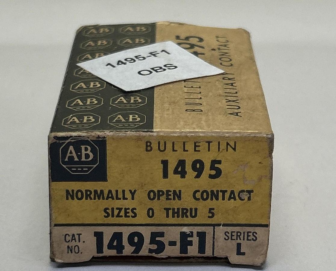 ALLEN BRADLEY,1495-F1,AUXILIARY CONTACT NOS