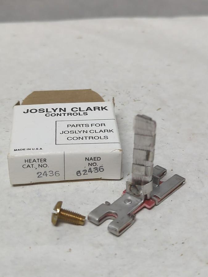 JOSLYN CLARK,2436,OVERLOAD RELAY HEATER NOS