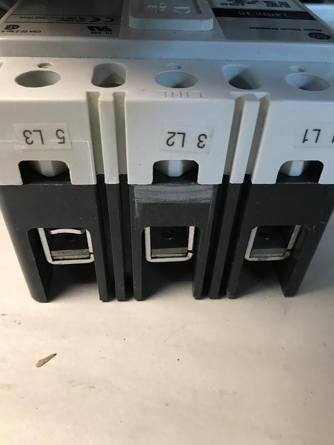 Used Allen Bradley,140M-I8P-C30S,Motor Circuit Protector 30AMP 600V