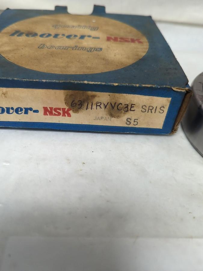 NSK,6311RVVC3E,DOUBLED SEALED BALL BEARING NOS