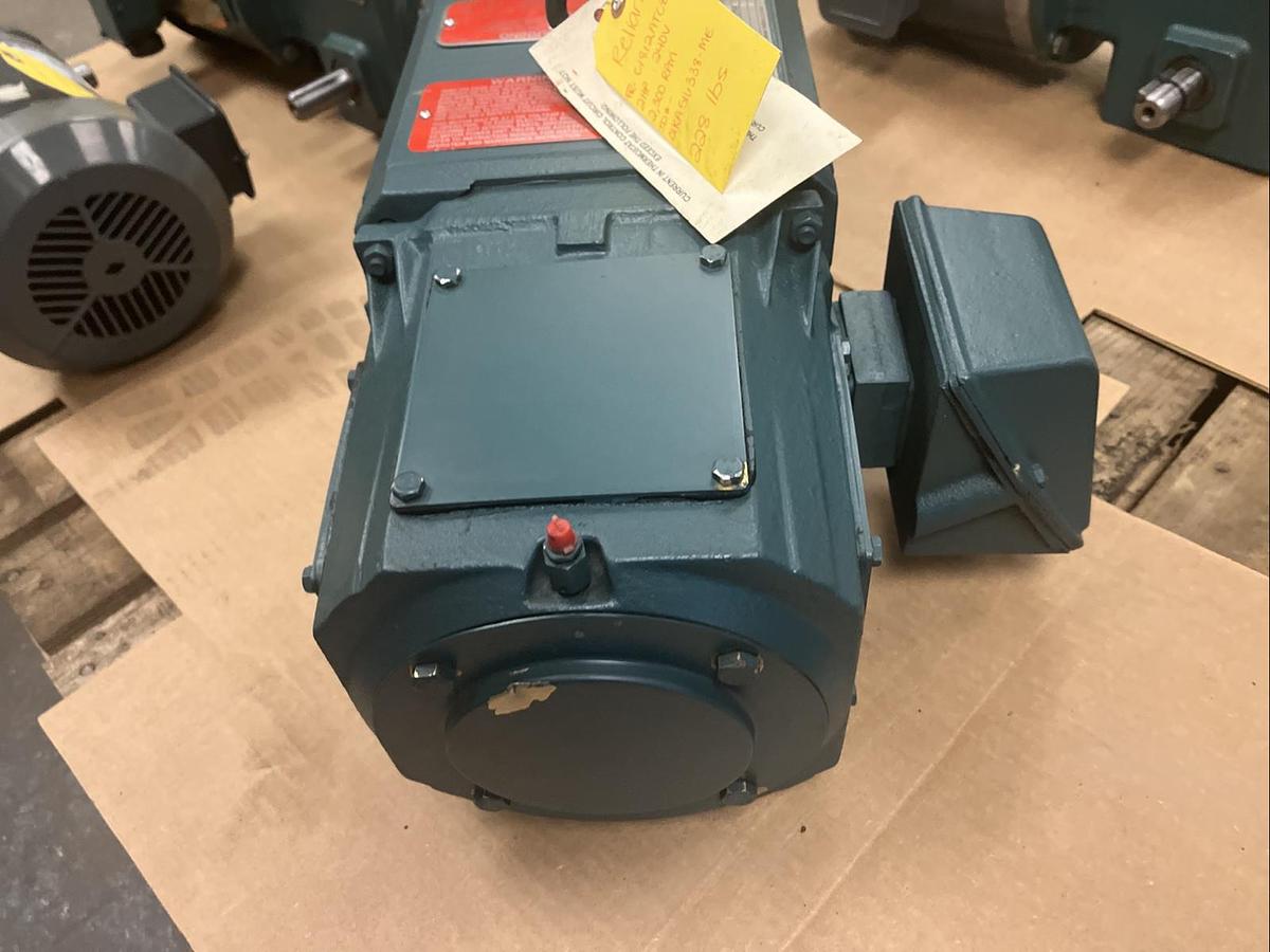 Used RELIANCE,C1812ATCZ,RPM III DC MOTOR 2HP 1150/2300RPM 240VDC