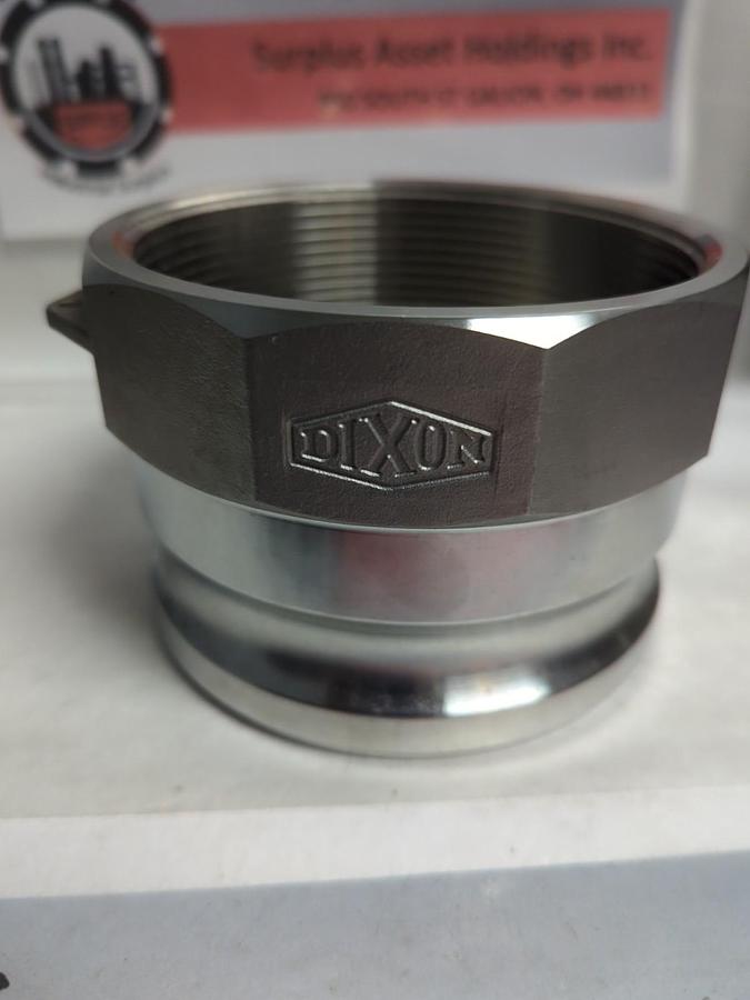 DIXON,MS27020-316,CAM AND GROOVE CAMLOK FITTING 4 INCH NOS