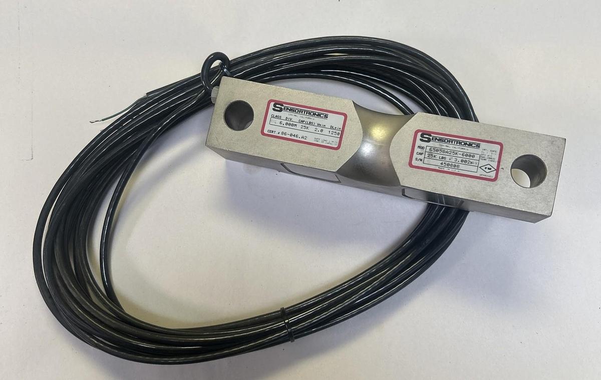Used SENSORTRONICS,65058A25K-6000,LOAD CELL