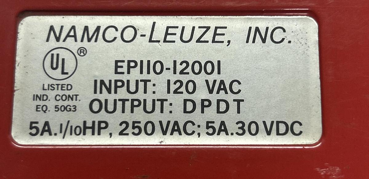 Used NAMCO,EP110-12001,PHOTOELECTRIC SENSOR