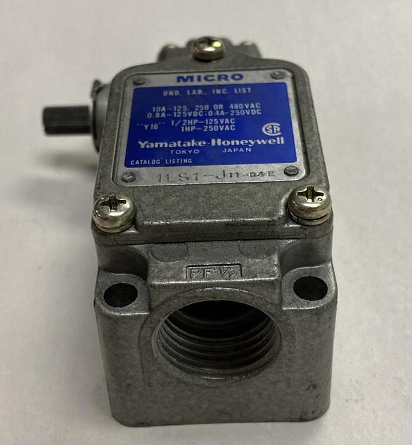 Used Yamatake-Honeywell,1LS1-J11-84E,Micro Limit Switch