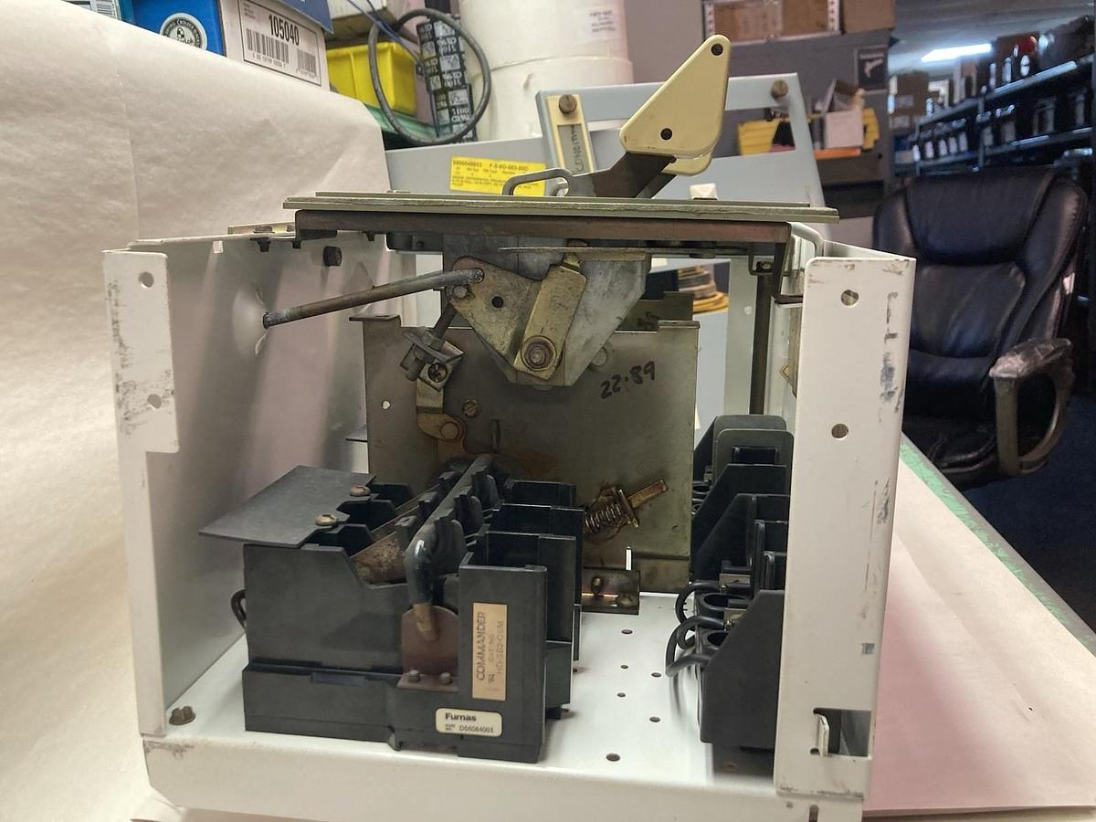 Used Siemens Tiastar Furnas,F-160187,12 Inch 30A DUAL DISCONNECT MCC BUCKET