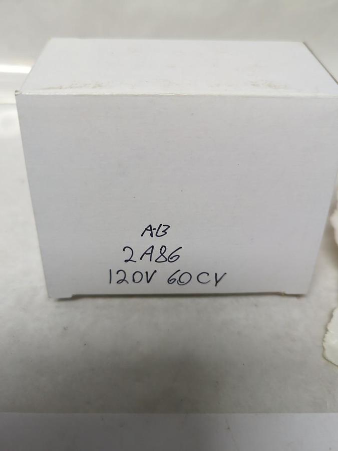 Used ALLEN-BRADLEY,2A86,COIL 120V 60CY PRE-OWNED