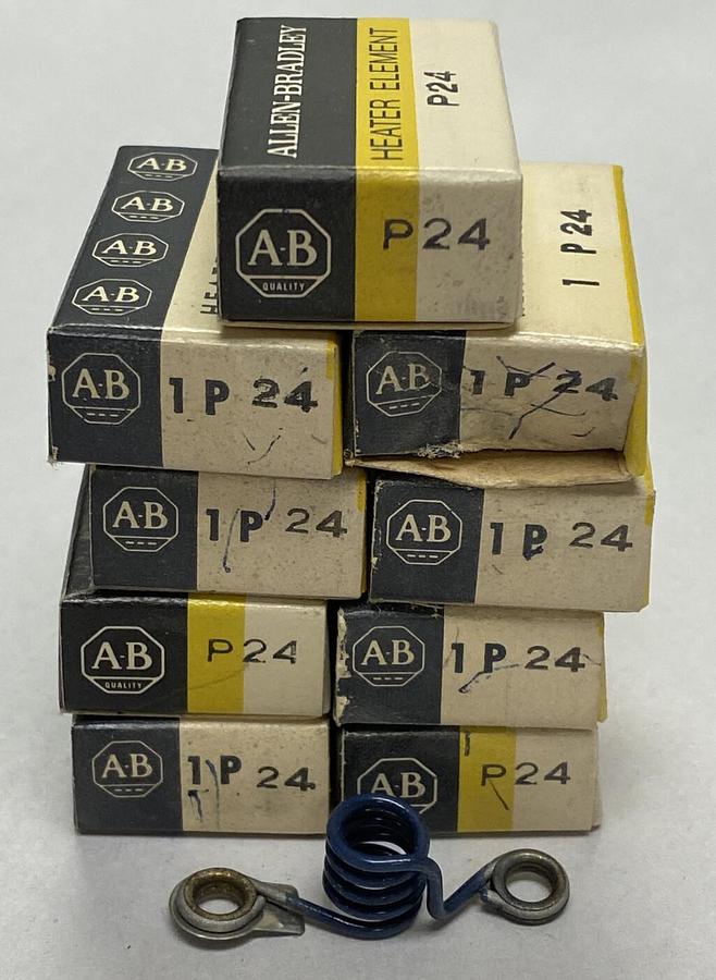 ALLEN BRADLEY,P24,HEATER ELEMENT LOT OF 9 NEW