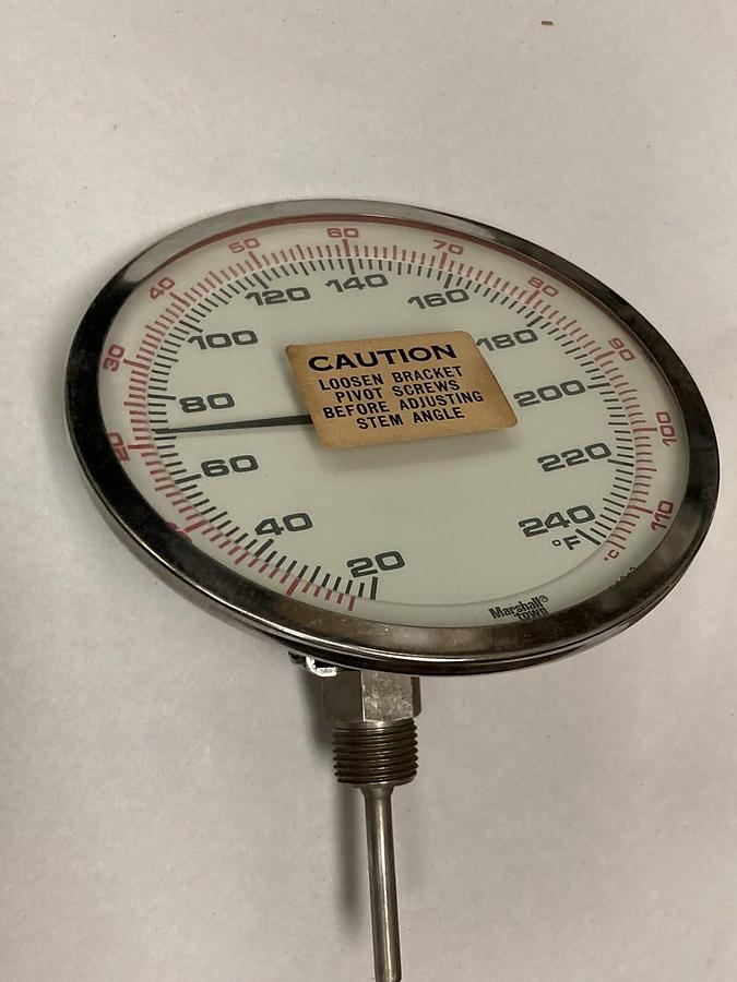 Used Marshall Town,90840-2 20-240°F,Temperature Gauge