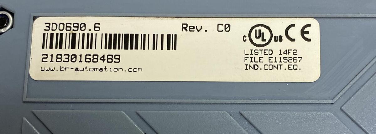 Used B&R AUTOMATION,3D0690.6,DIGITAL OUTPUT