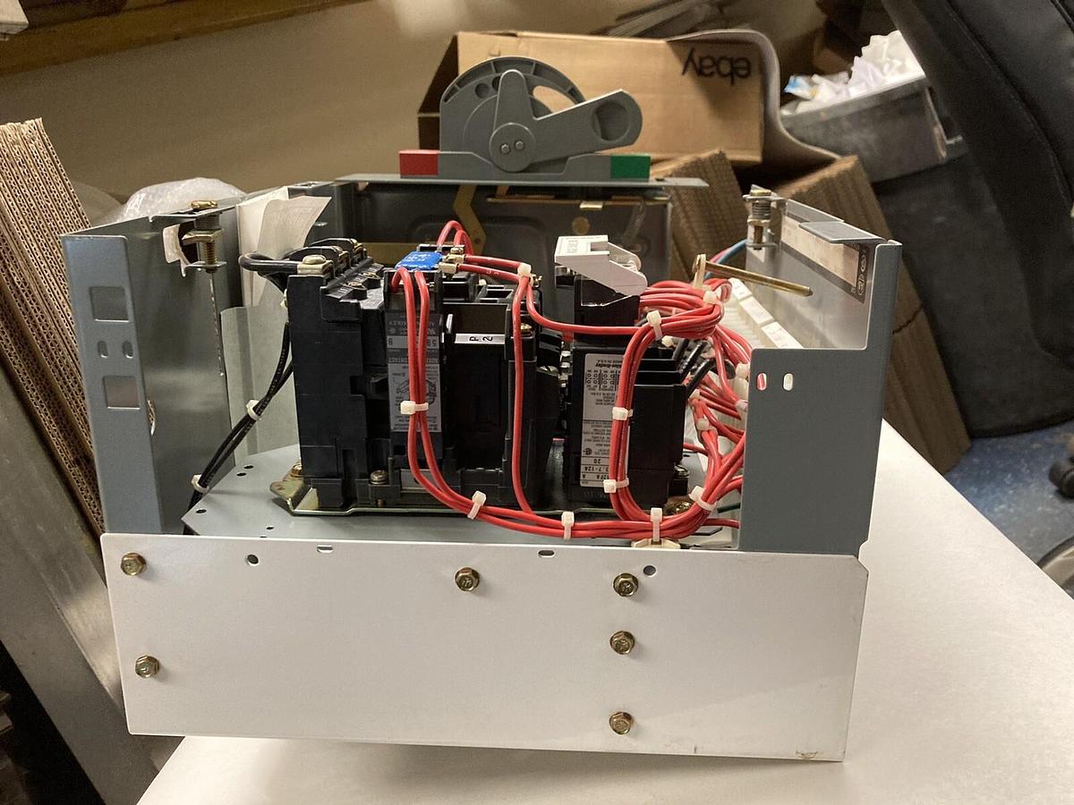 Used Allen-Bradley,2100 2113,Size 1 MCC 12 INCH Starter Feeder Bucket 15 Amp Breaker