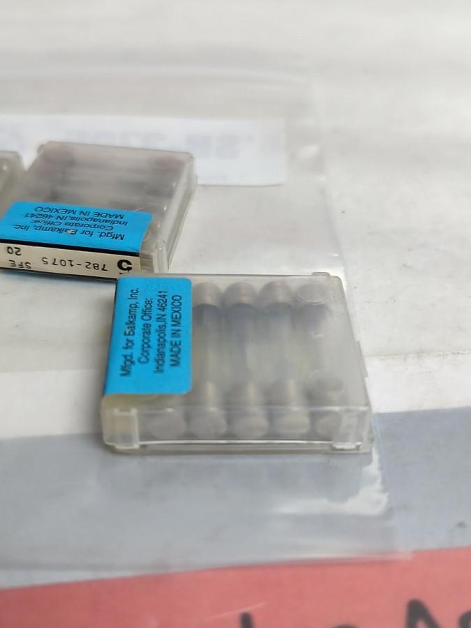 NAPA,782-1075 SFE 20,GLASS FUSE LOT OF 15 PCS NOS