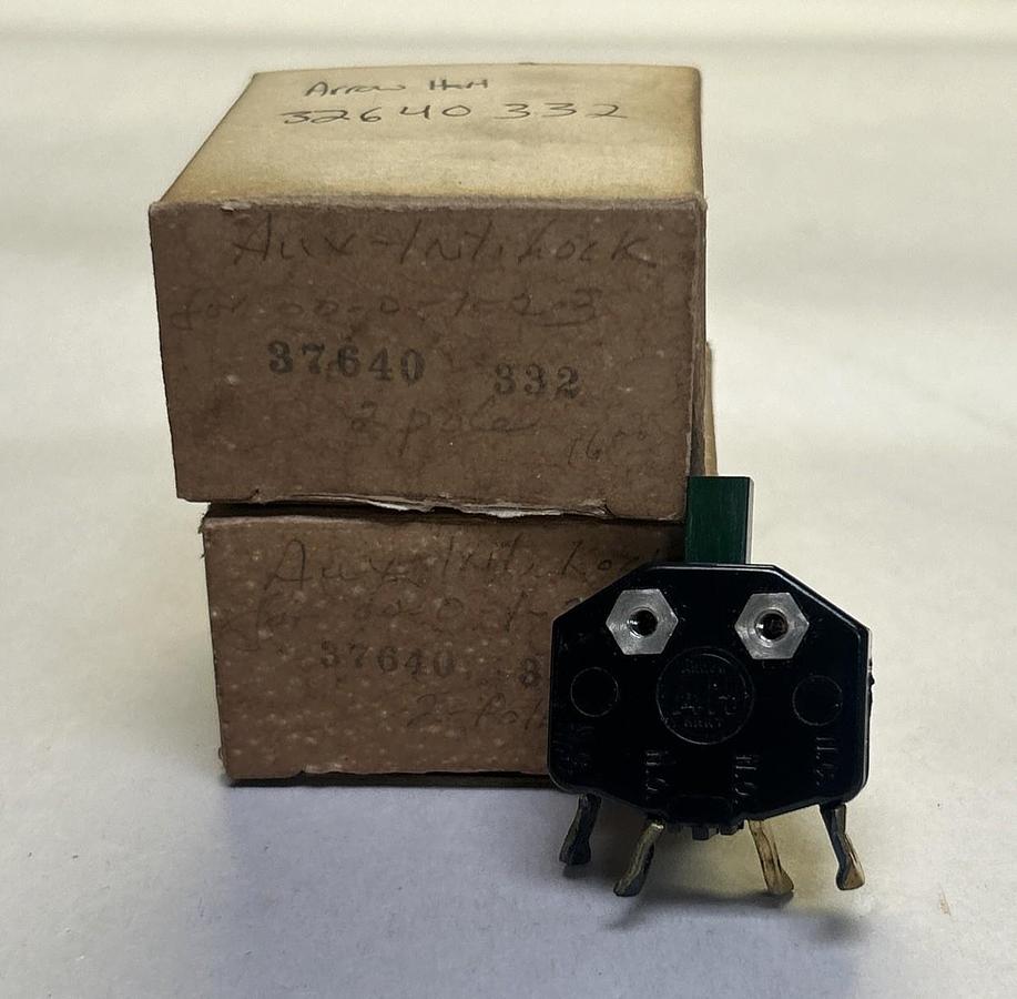 AAROW HART,37640 332,RELAY SWITCH LOT OF 2 NOS