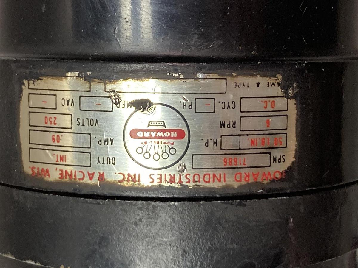 Used Howard Industries,71686,Reversible Gear Motor
