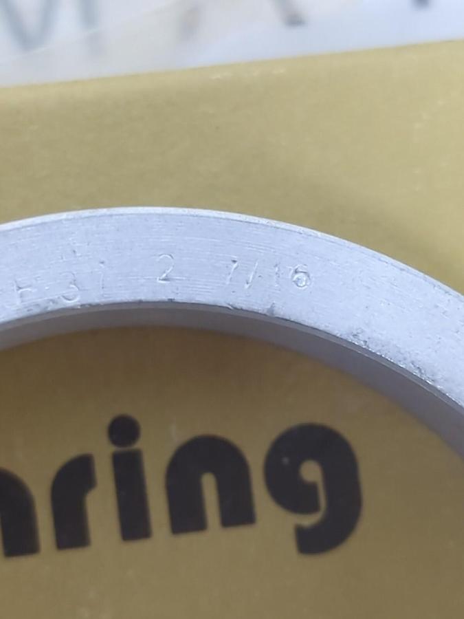 GULF BEARING,LER-37,LABYRINTH ALUMINUM BEARING SEAL 2-7/16 INCH BORE NOS