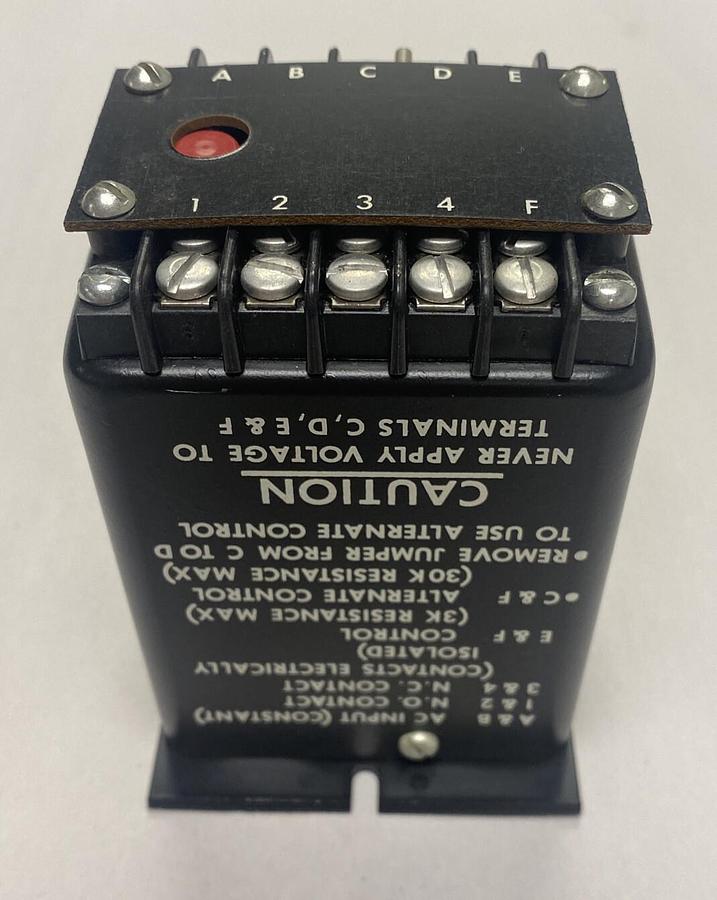 Industrial Solid State Controls,80782,Resistive Sensitive Relay NOS