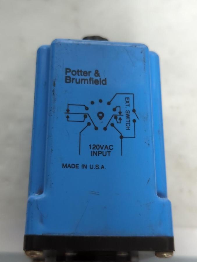 Used P&B,CB-1023B-78,TIMER RELAY 0.6 TO 60 SECONDS PRE-OWNED