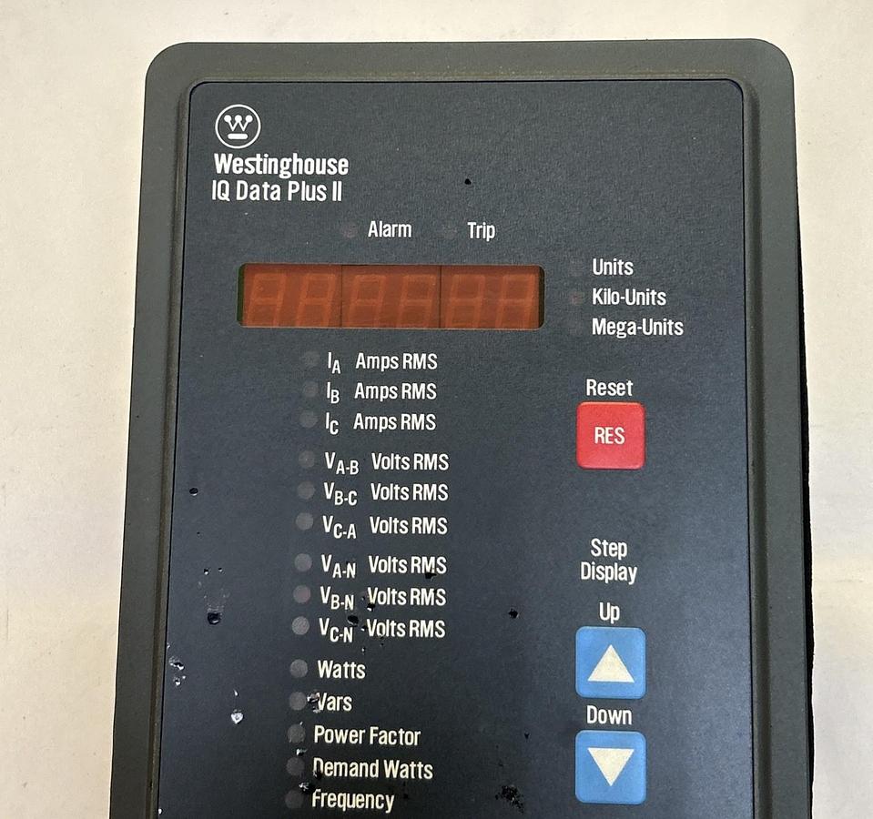 Used WESTINGHOUSE,2D78522G01,IQ DATA PLUS II MODULE