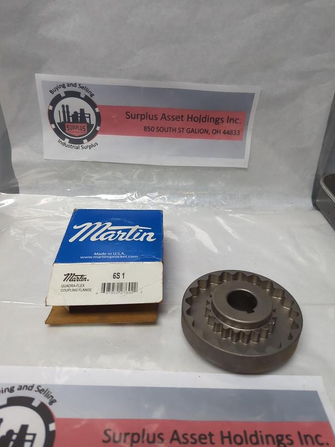 MARTIN,6S 1,QUADRA-FLEX COUPLING FLANGE NOS