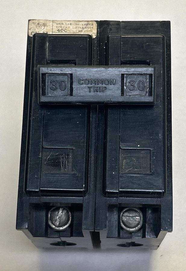 Used WESTINGHOUSE,CU-AL,CIRCUIT BREAKER 30A 120/240V 2P