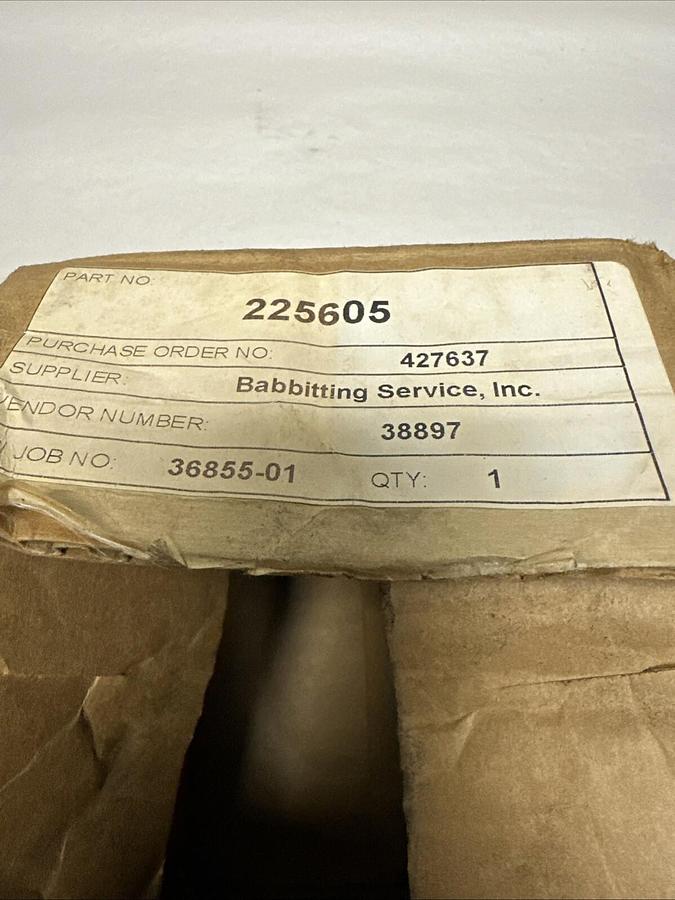 Used Babbitting Service,225605,Journal Bearing 2.765"