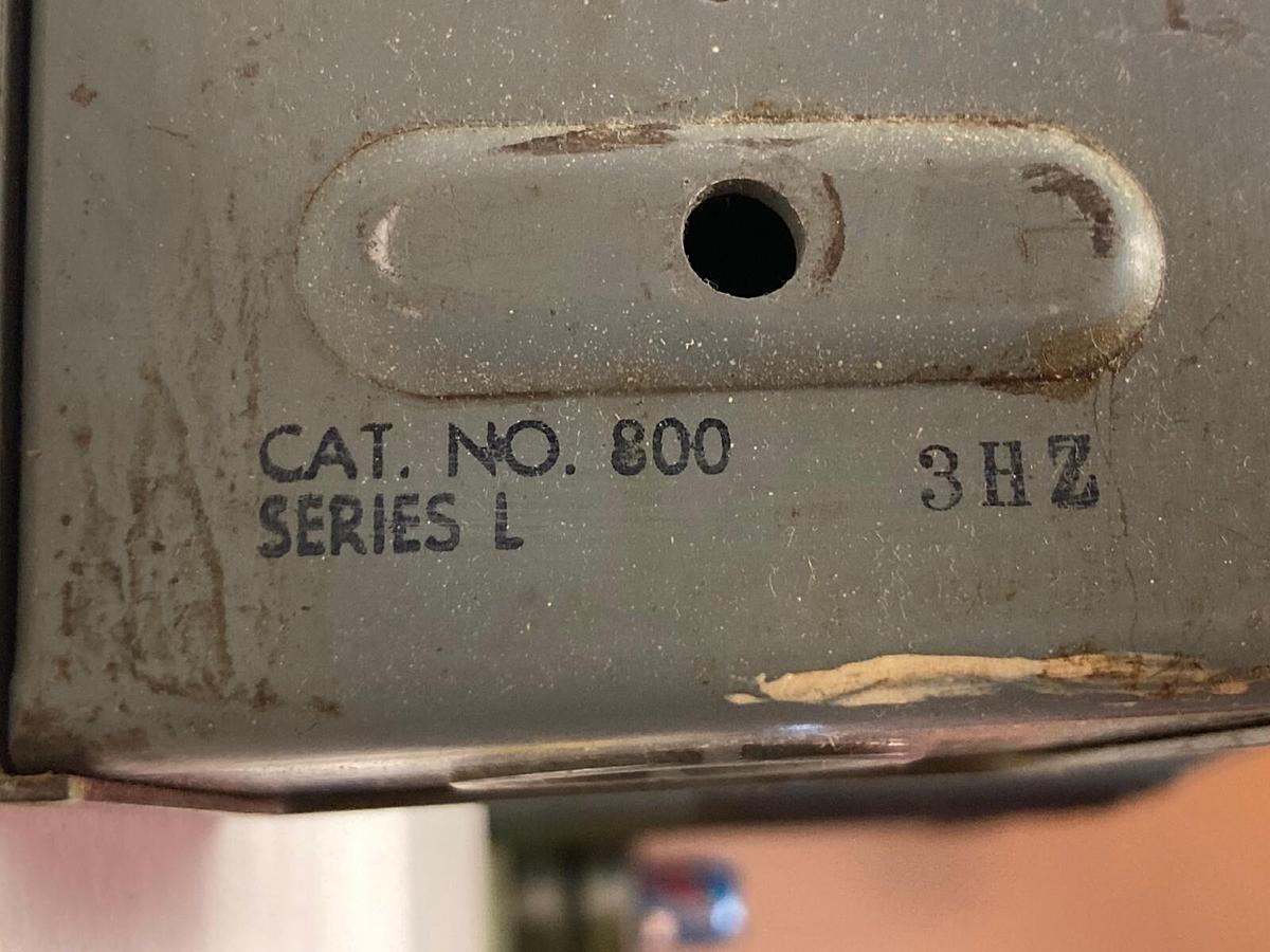 Used Allen-Bradley,800-3HZ,Ser L Enclosure