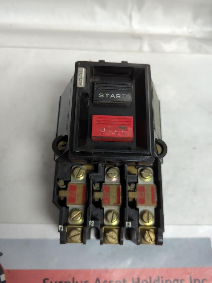 Used SQUARE D,2510-MB02,MANUAL STARTER SERIES A SIZE M-0 PRE-OWNED