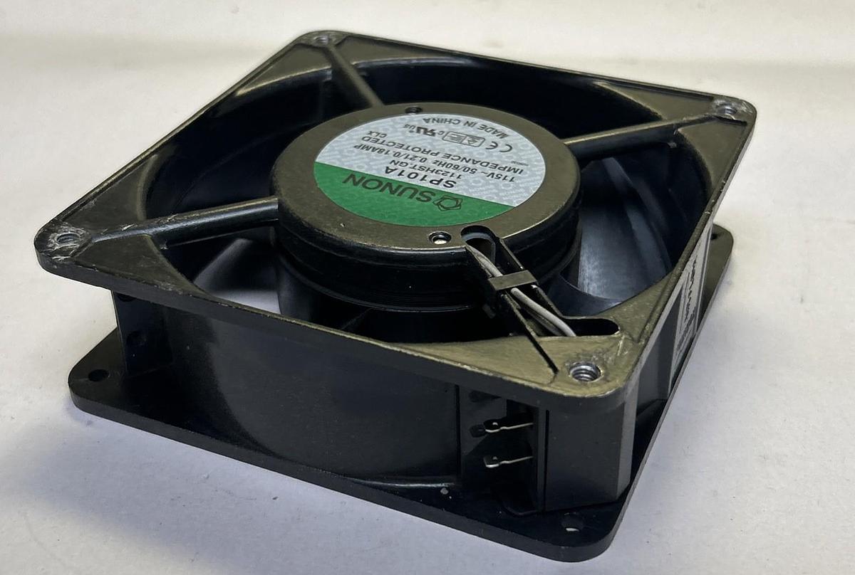 Used SUNON,SP101A,COOLING FAN 0.21AMP 115VAC