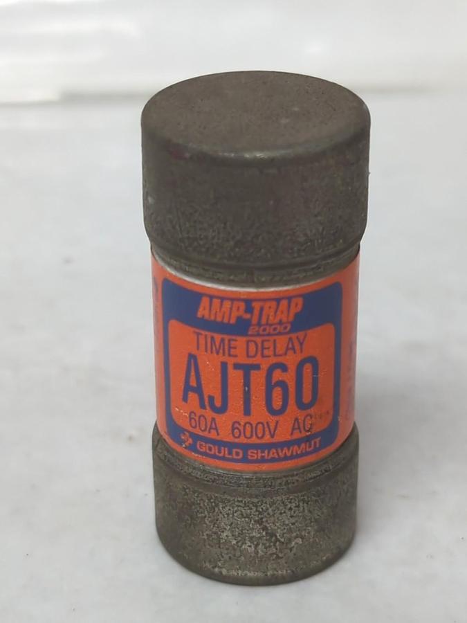Used GOULD SHAWMUT,AJT60,AMP-TRAP 60 AMP FUSE PRE-OWNED