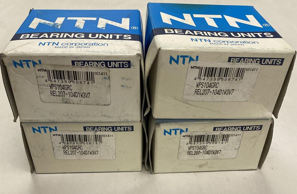 Used NTN,WPS104GRC,Bearing New Lot of 4 NOS