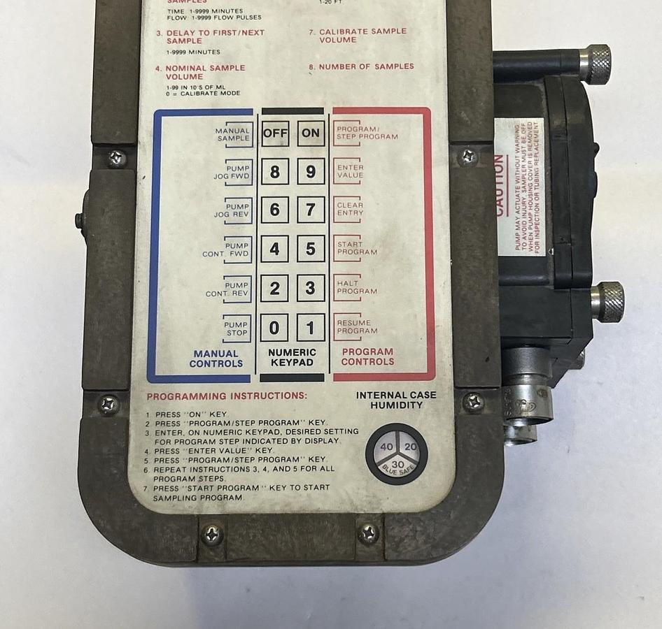 Used ISCO,60-2914-001,MODEL 2910 COMPOSITE SAMPLER CONTROLLER
