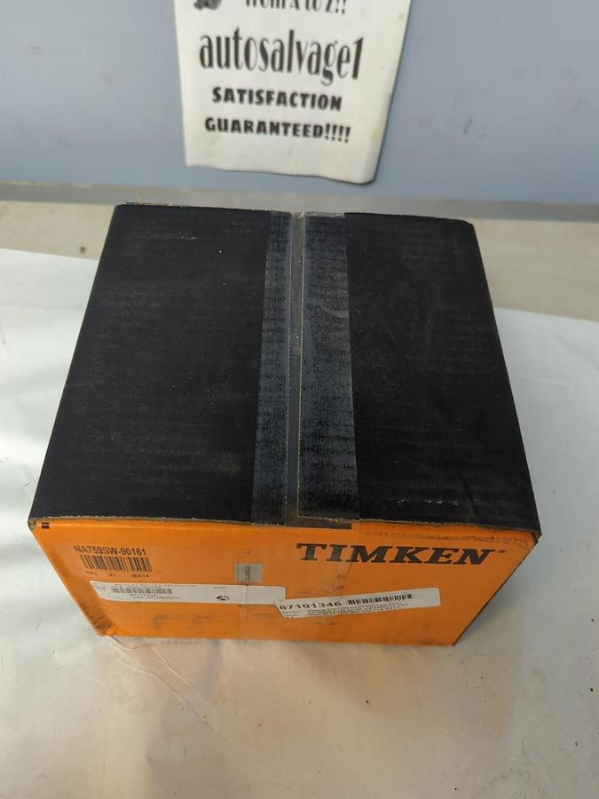 Used TIMKEN,NA759SW-90161,COMPLETE ROLLER BEARING ASSEMBLY UNOPENED BOX