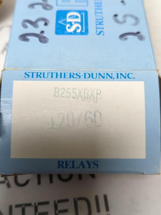 STRUTHERS DUNN,B255XBXP,RELAY NEW IN BOX
